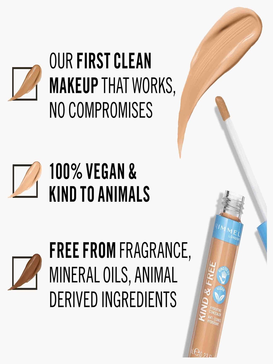 Kind and Free All-Day Hydrating Liquid Concealer - 7 ml