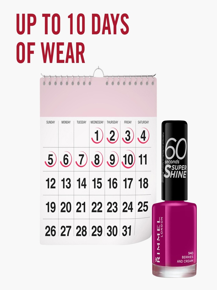 60Sec Nail Polish- 8 ml