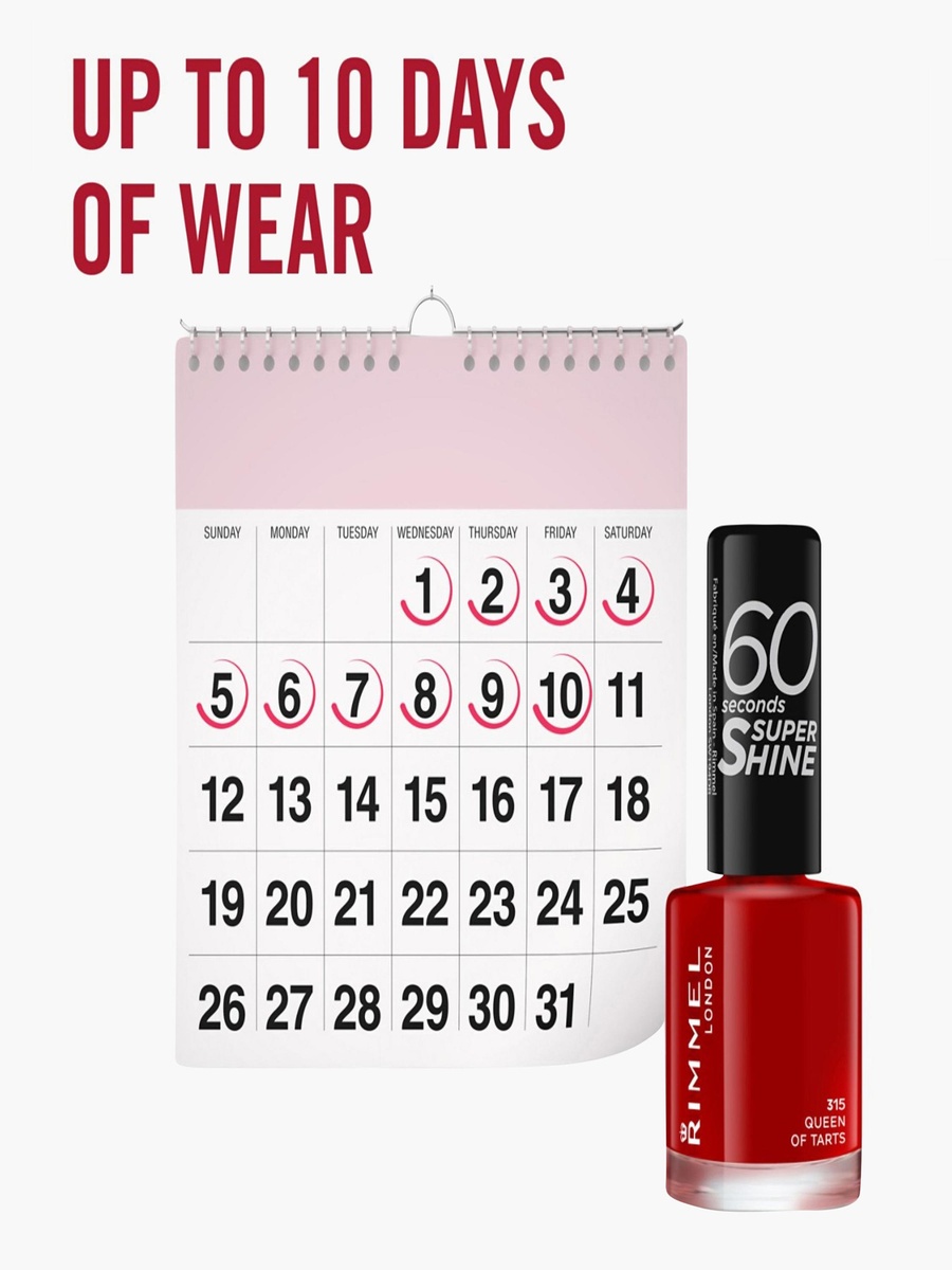 60Sec Nail Polish- 8 ml