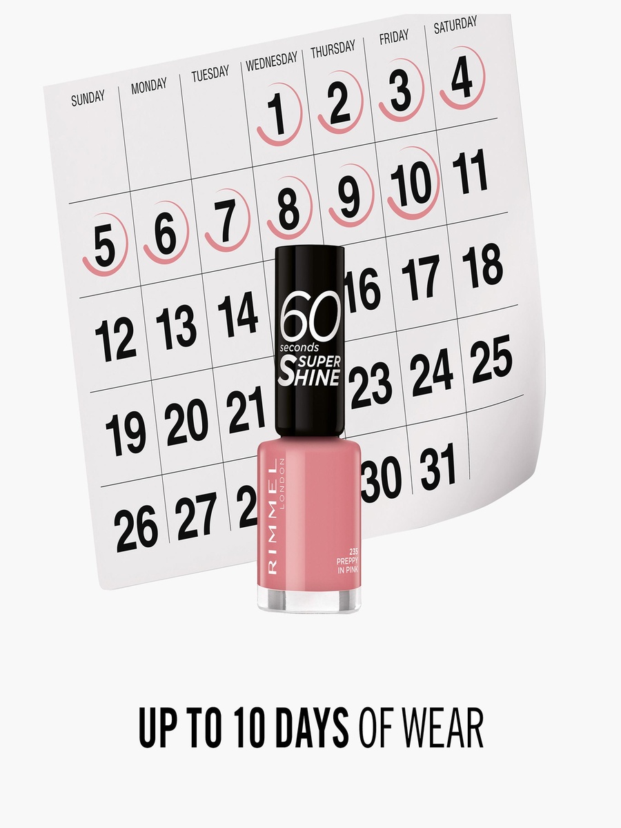 60 Seconds Super Shine Nail Polish - 8 ml