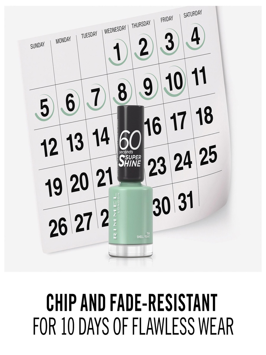 60 Seconds Super Shine Nail Polish Polish - 8 ml