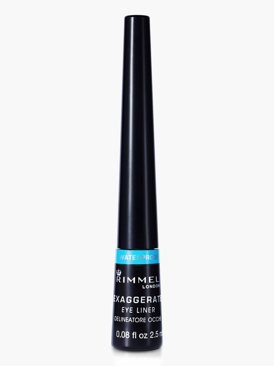 Exaggerate Waterproof Liquid Eyeliner Black 2.5 ml