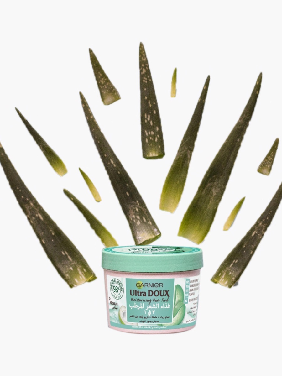 Ultra Doux Moisturising Aloe Vera 3-in-1 Hair Food - 390 ml