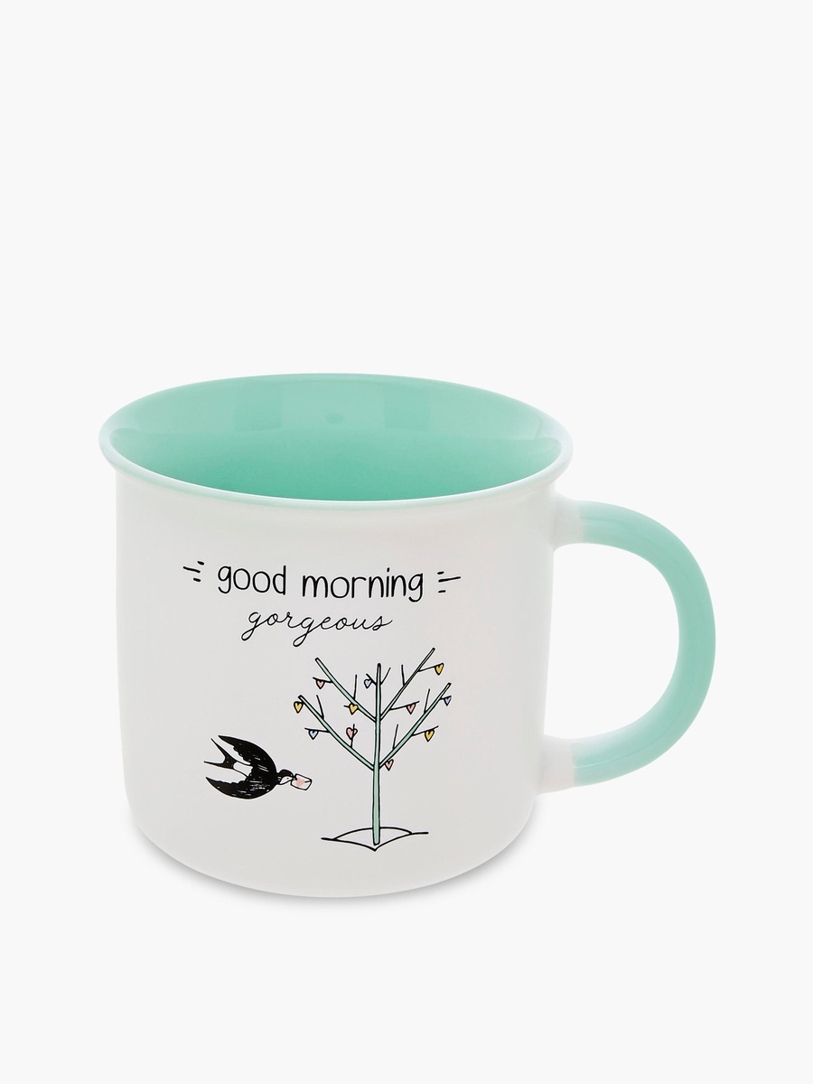 Printed New Bone China Mug with Handle - 355 ml