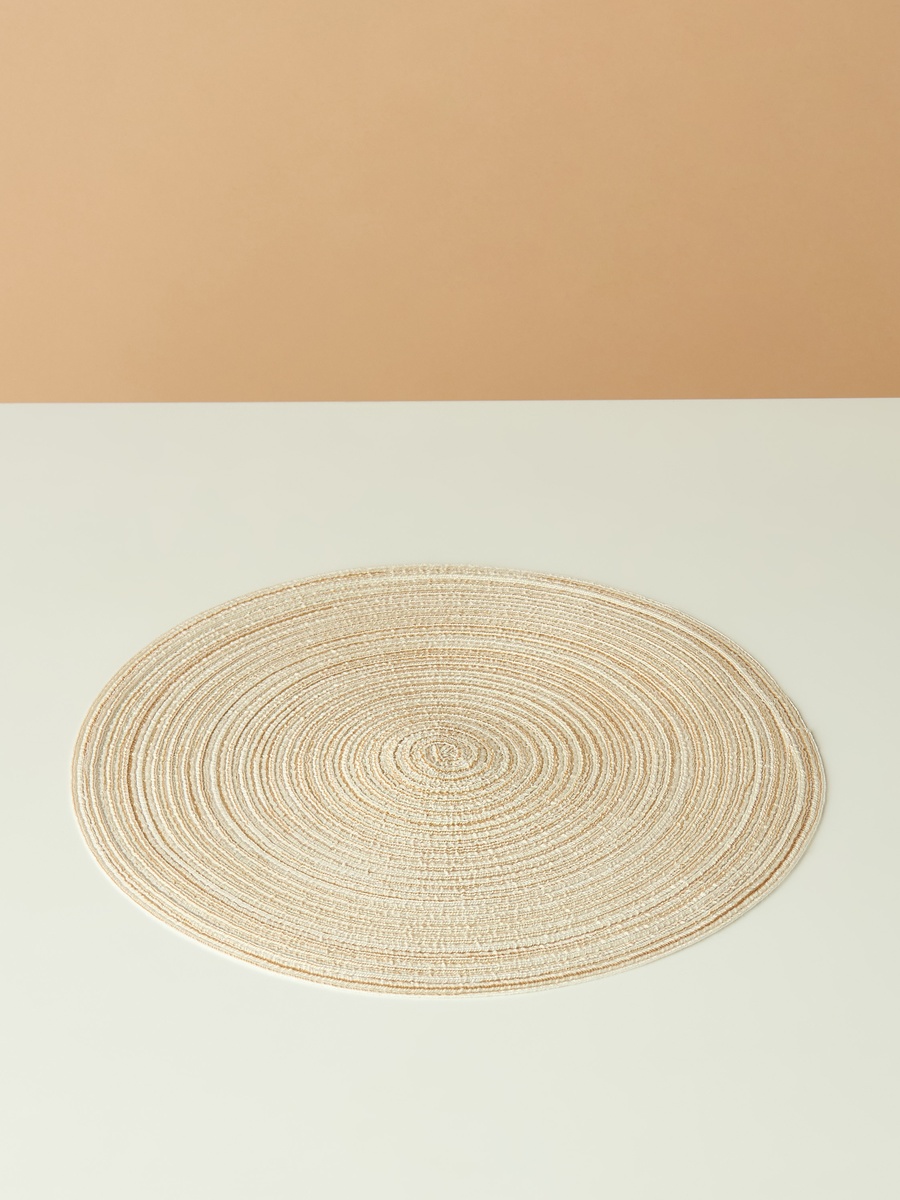 Textured 4-Piece Placemat Set - 38 cm