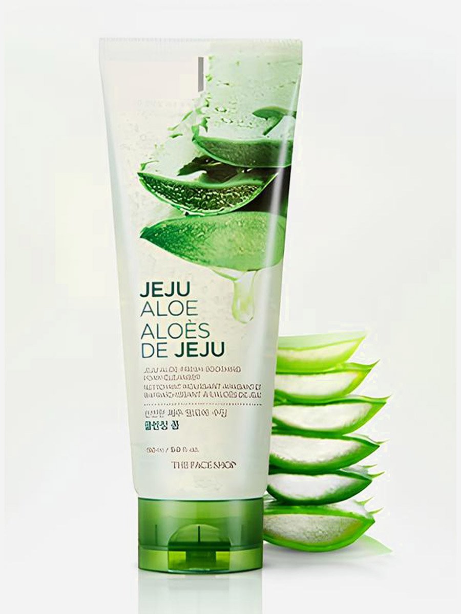 Jeju Aloe Fresh Soothing Foam Cleanser
