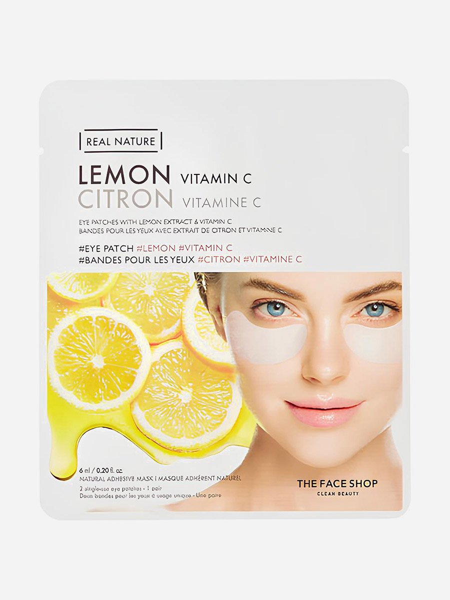 Real Nature Eye Patch Lemon Vitamin C