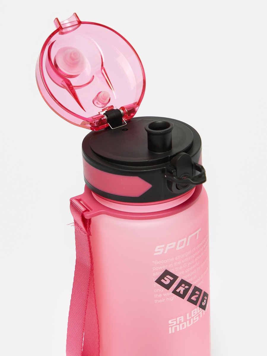 Printed Sports Water Bottle with Spout