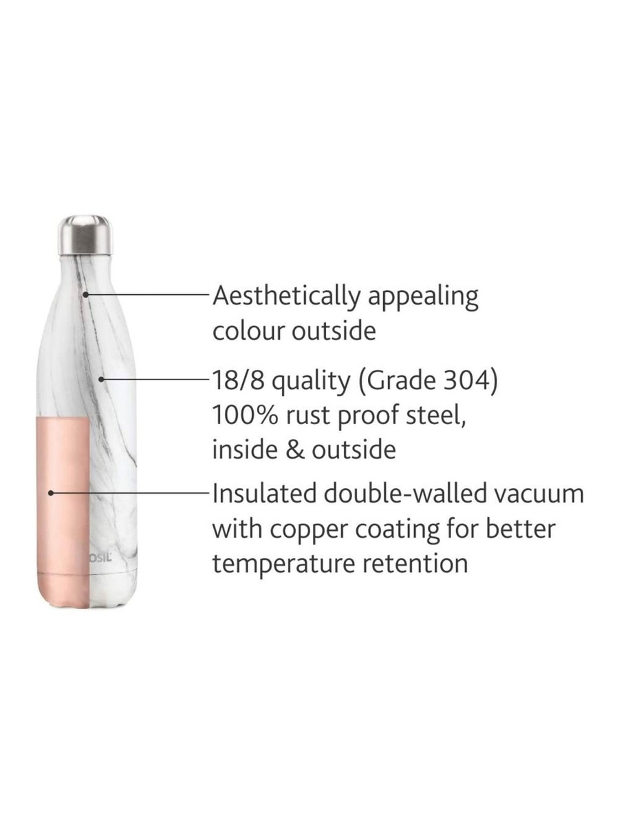 Vacuum Bolt Marble Bottle-750ml