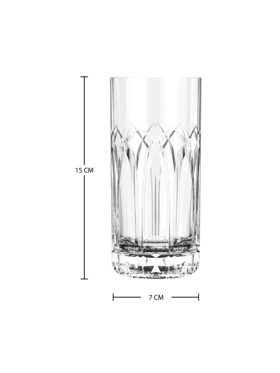 2-Piece Traze PST Hi Ball Glass Set 350ml