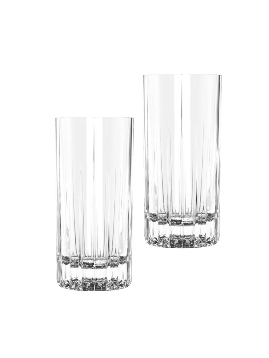 2-Piece Traze PRE Hi Ball Glass Set 350ml