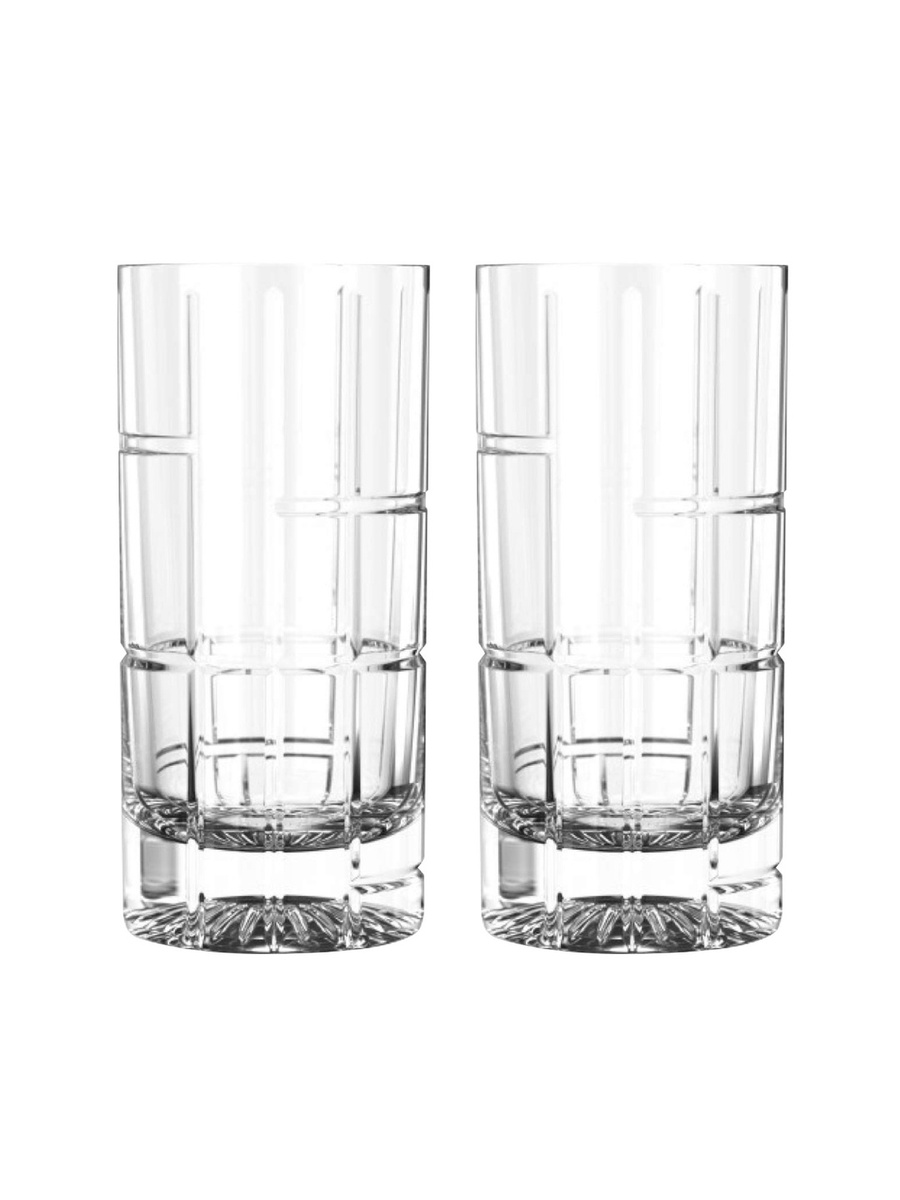 2-Piece Traze Future Hi Ball Glass Set, 350ml