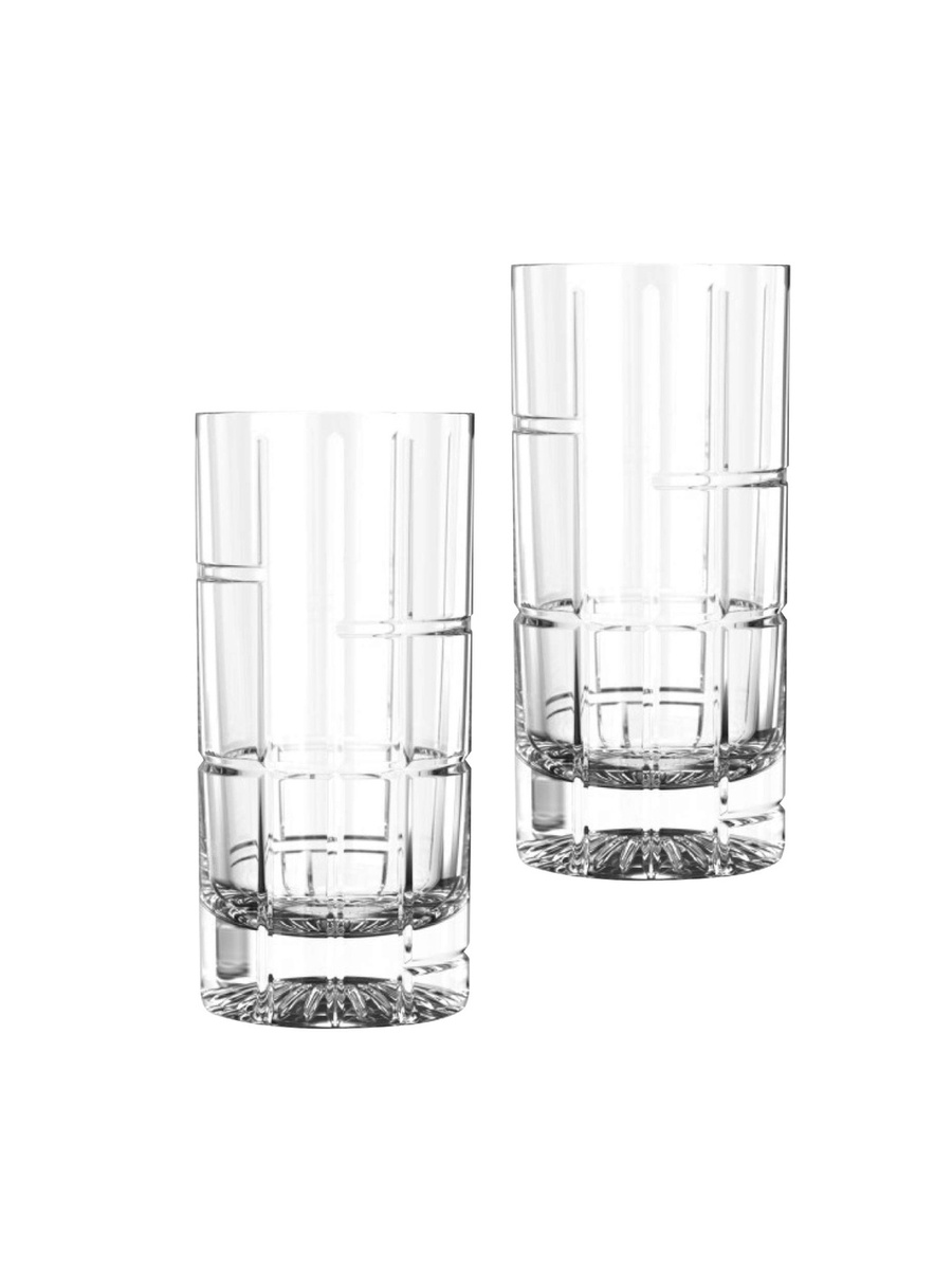 2-Piece Traze Future Hi Ball Glass Set, 350ml