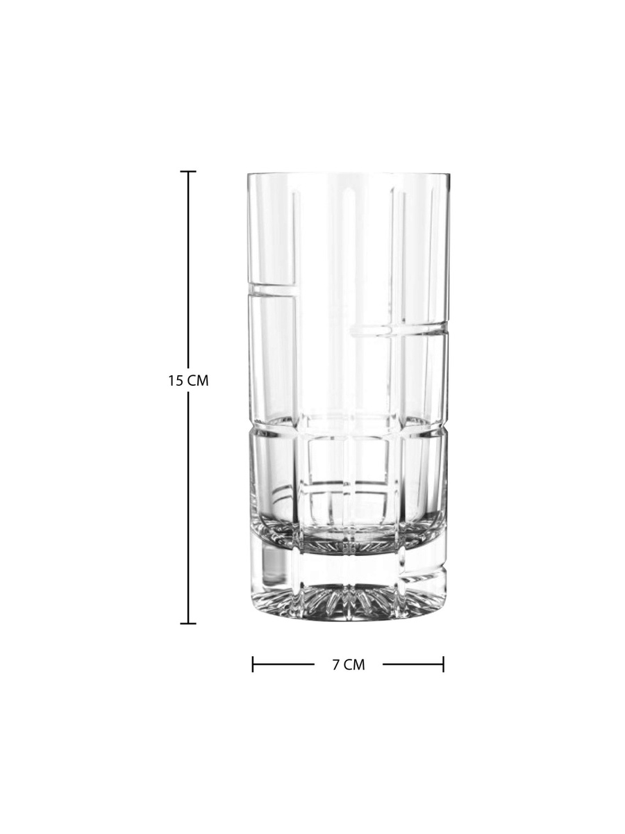 2-Piece Traze Future Hi Ball Glass Set, 350ml
