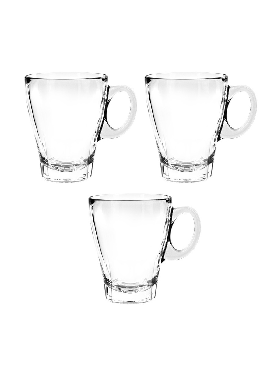 3-Piece Caffe Americano Mug Set 355ml