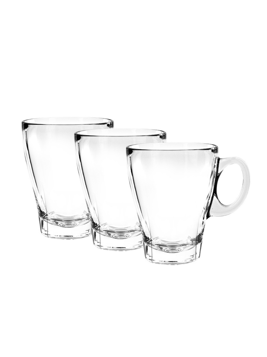 3-Piece Caffe Americano Mug Set 355ml