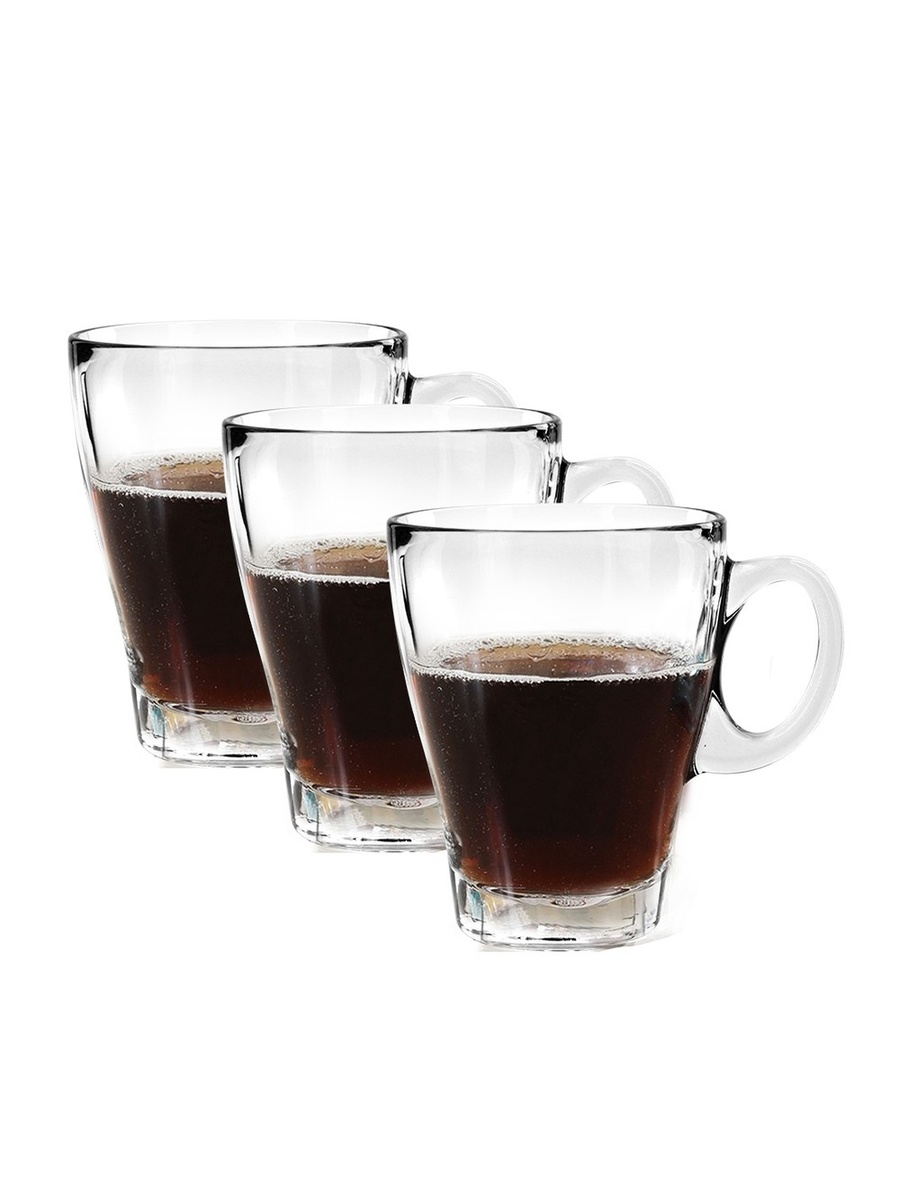 3-Piece Caffe Americano Mug Set 355ml