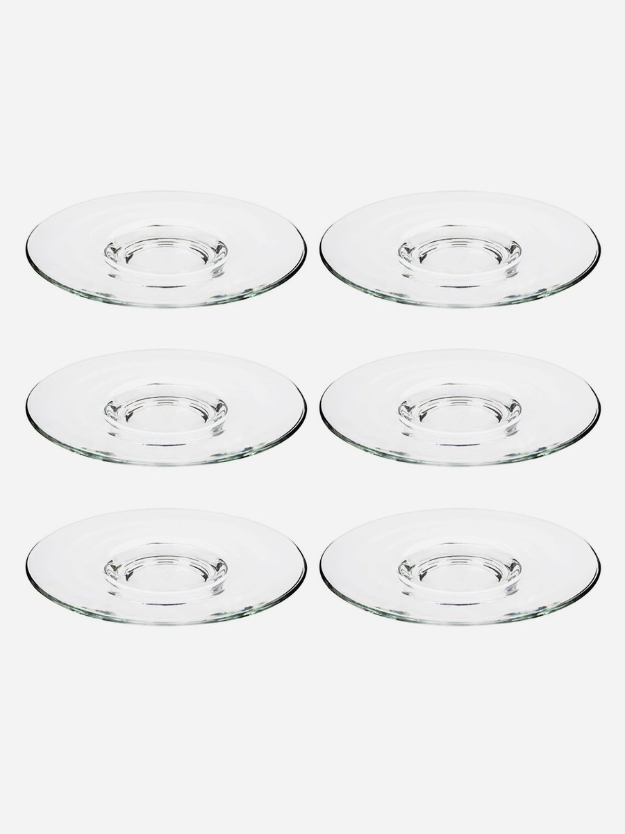 6-Piece Kenya Espresso Saucer Set