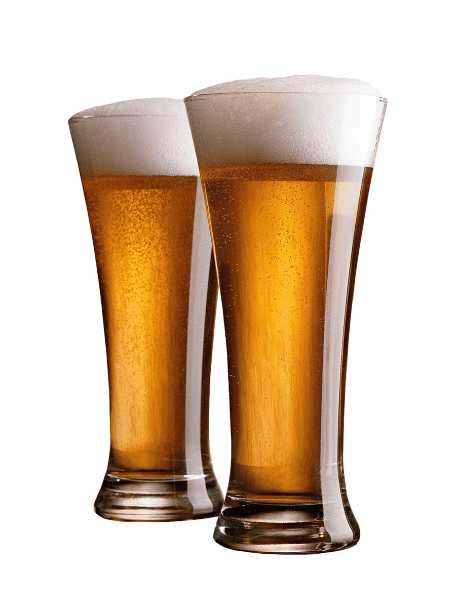 6-Piece Pilsner Bear Glass Set 300ml