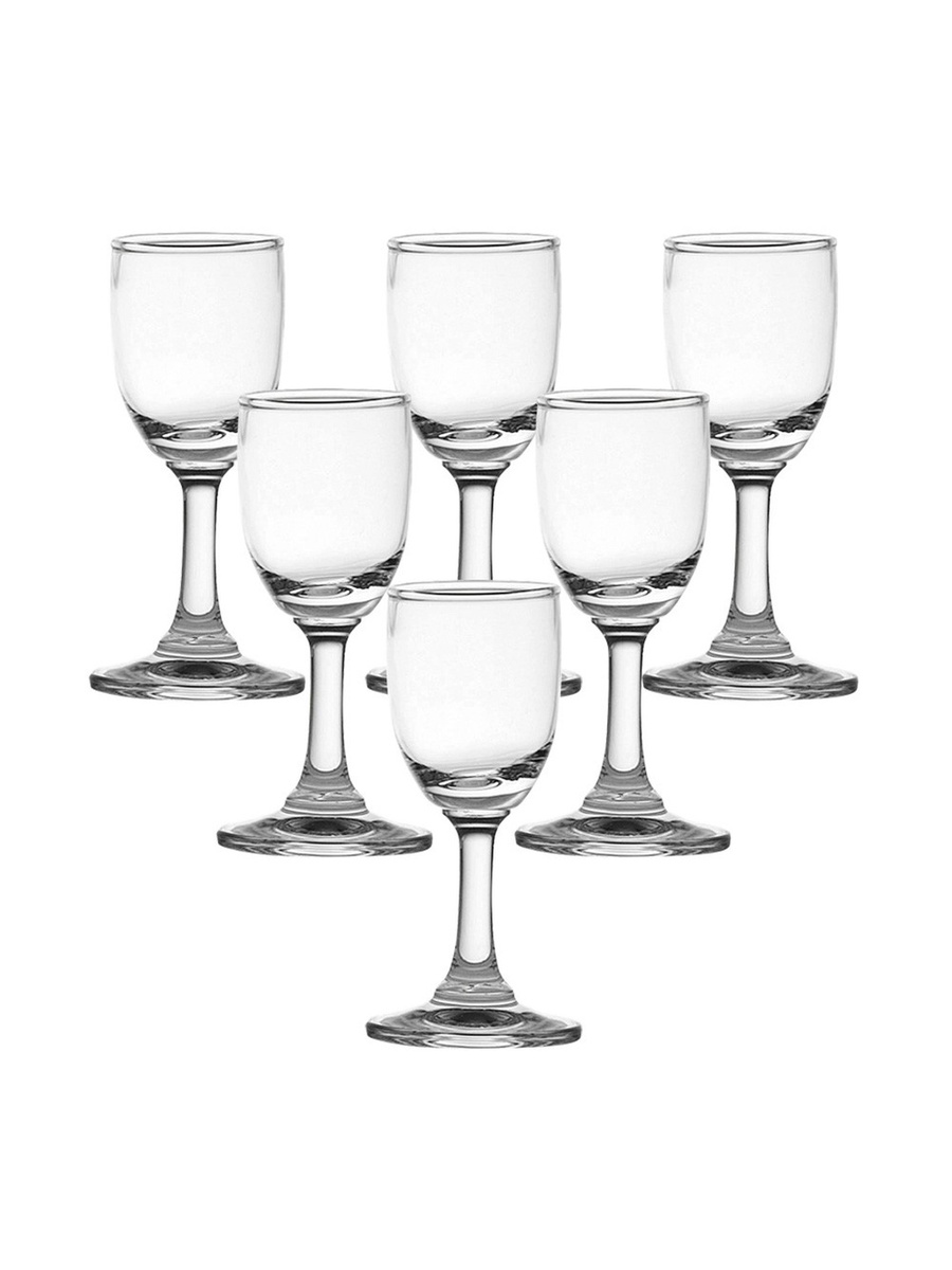 6-Piece Classic Liqueur Glass Set 30ml