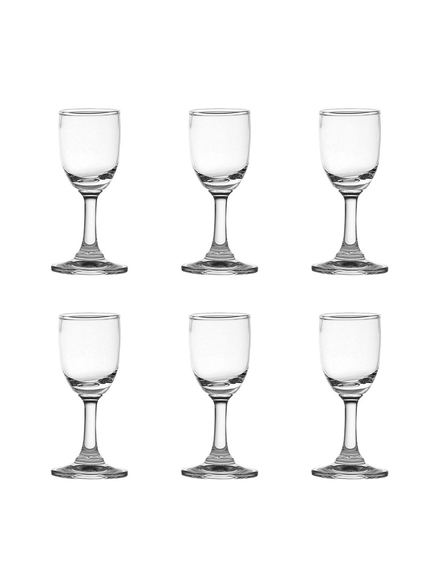 6-Piece Classic Liqueur Glass Set 30ml