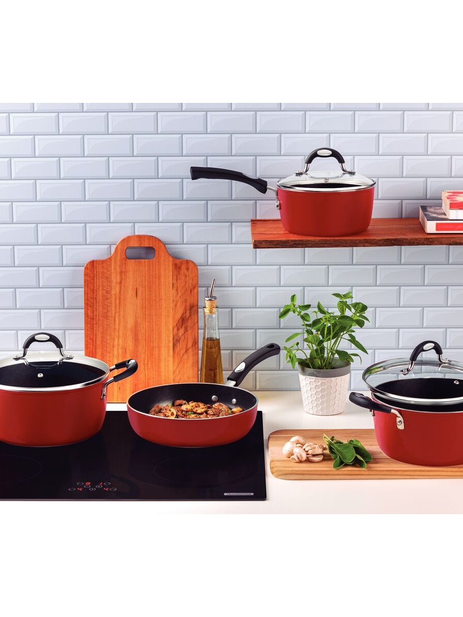7-Piece Monaco Induction Aluminum Cookware Set
