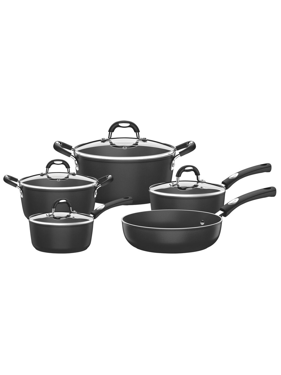 9-Piece Monaco Induction Aluminum Cookware Set