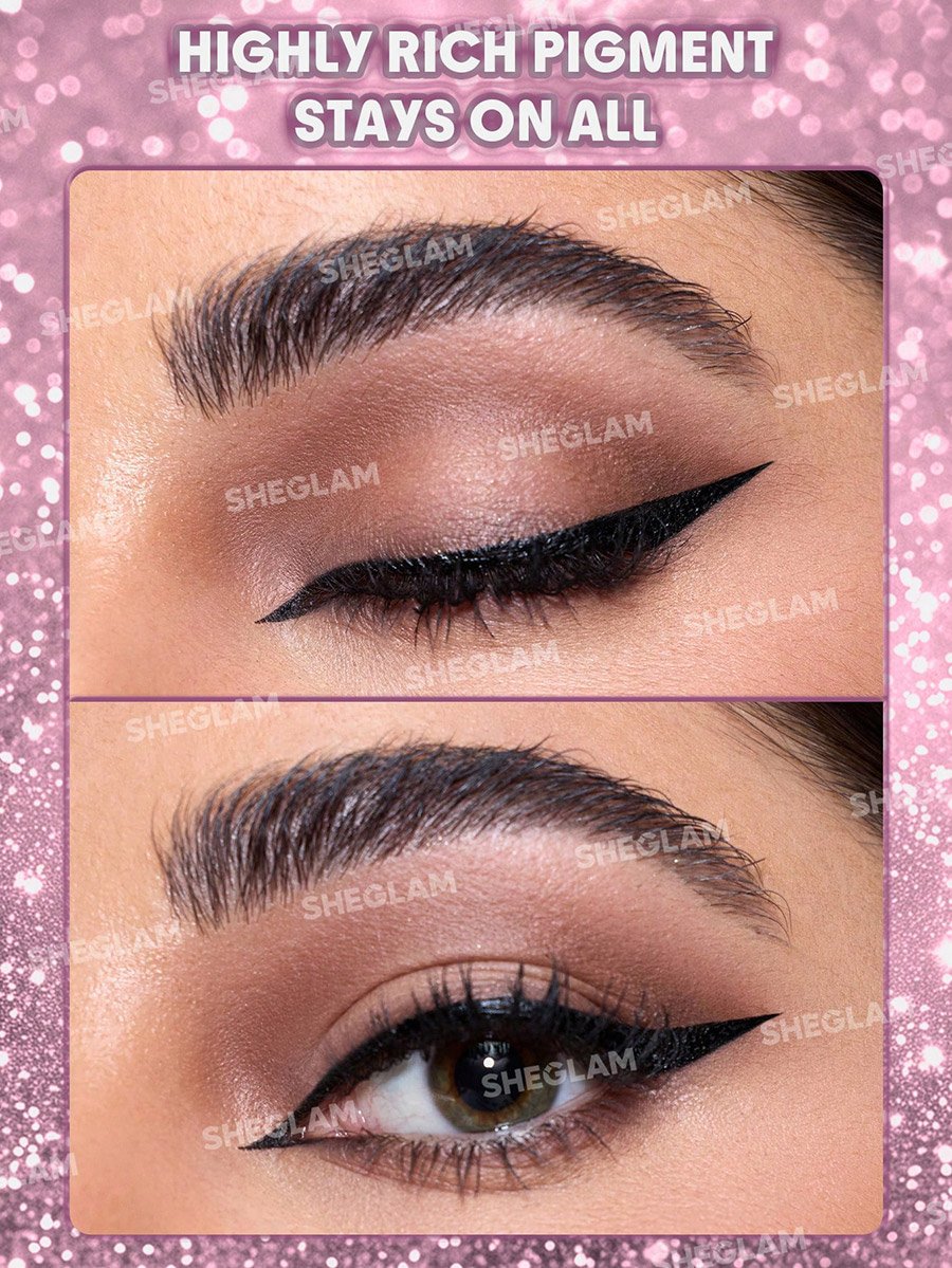 Rose Line and Define Waterproof Liquid Eyeliner, Black