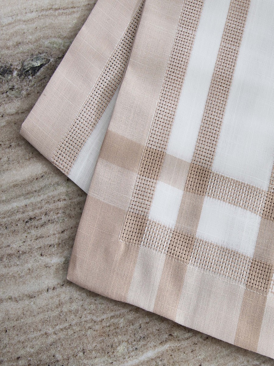Lacelle Linen Look Table Runner - 33x180 cm