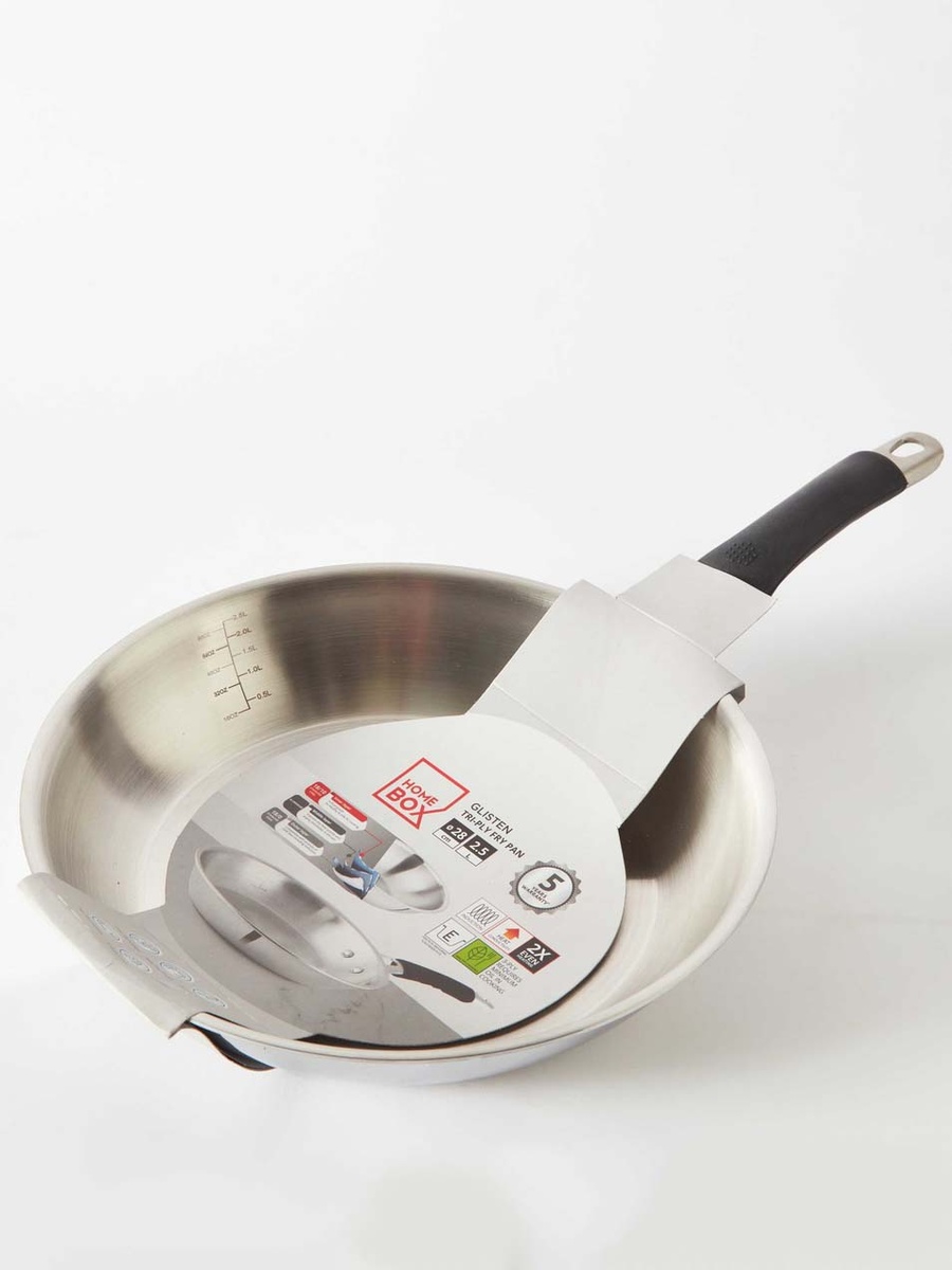 Glisten Triply Fry Pan - 28 cm