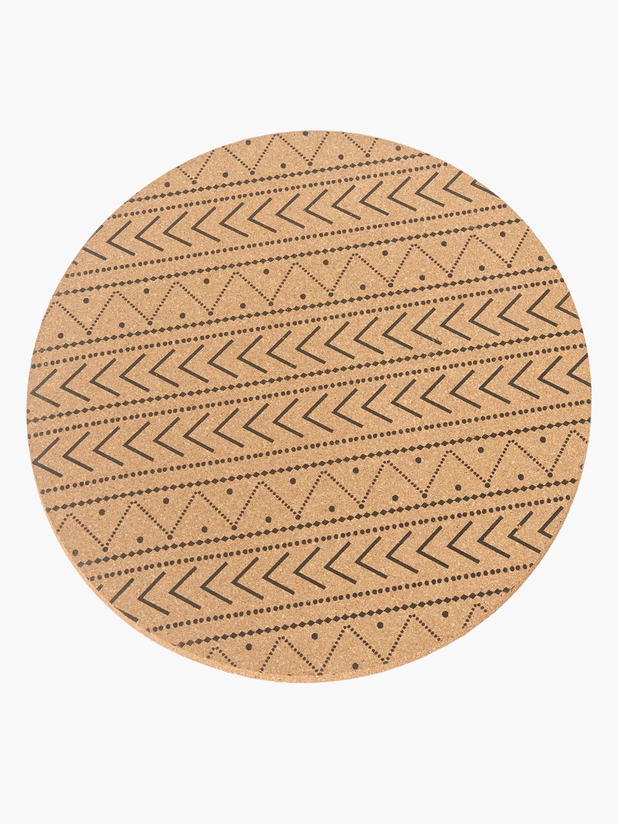 Trib Printed Cork Placemat - 35 cm