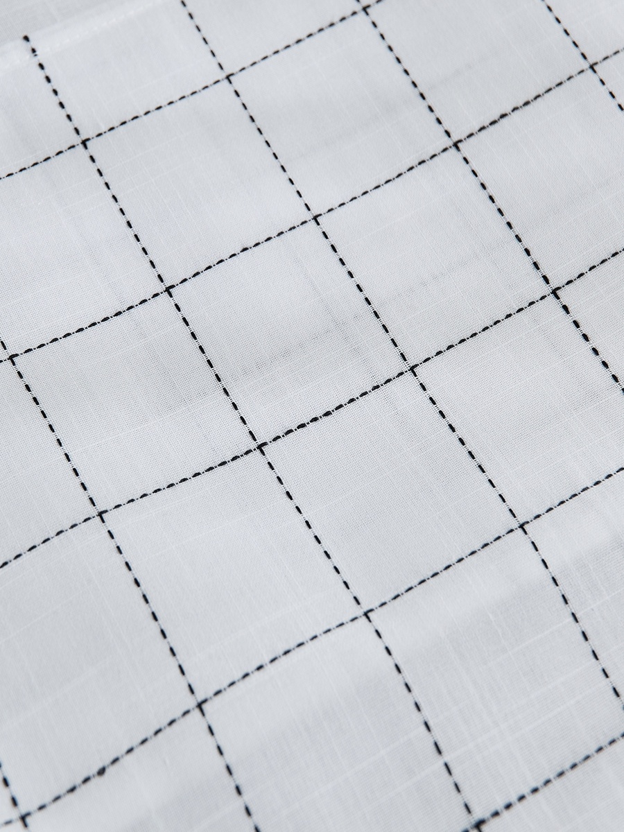 Blanco 2-Piece Check Placemat Set -33x48 cm