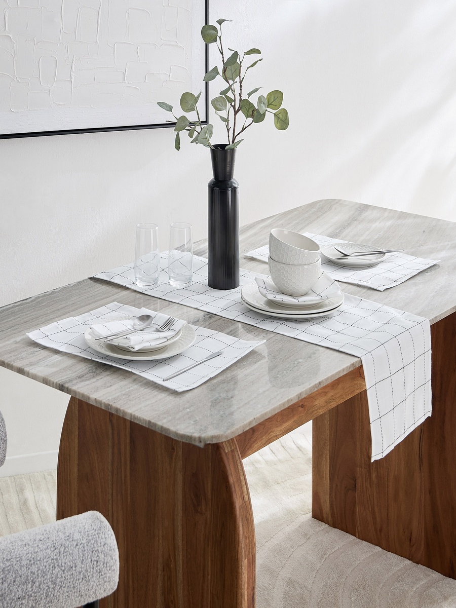 Blanco 2-Piece Check Napkin Set - 40x40 cm