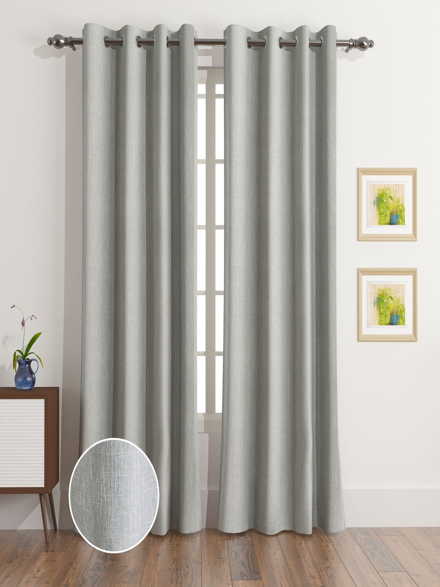 Splendour 2-Piece Blackout Lined Curtain Set - 140x240 cm