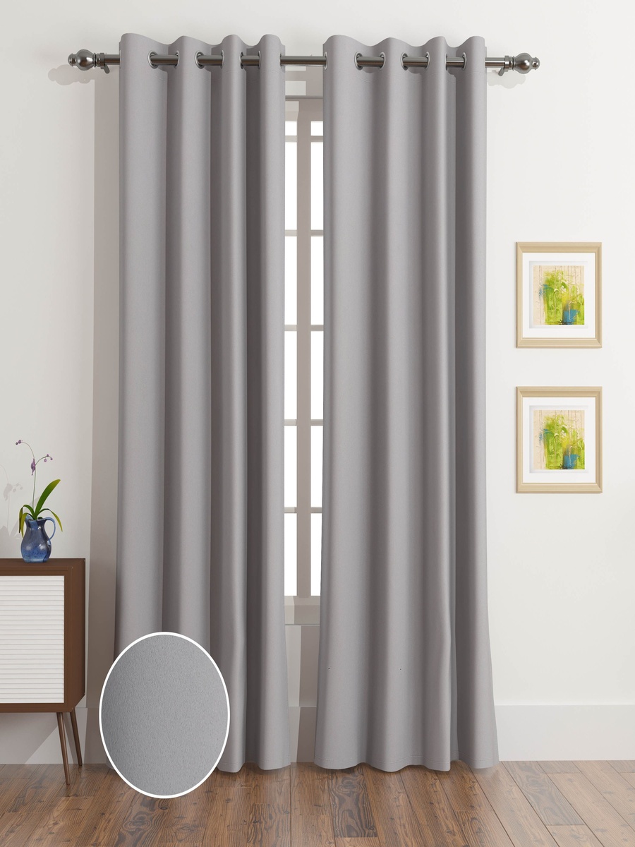 UNI Blackout 4-Piece Curtain Set - 140x240 cm