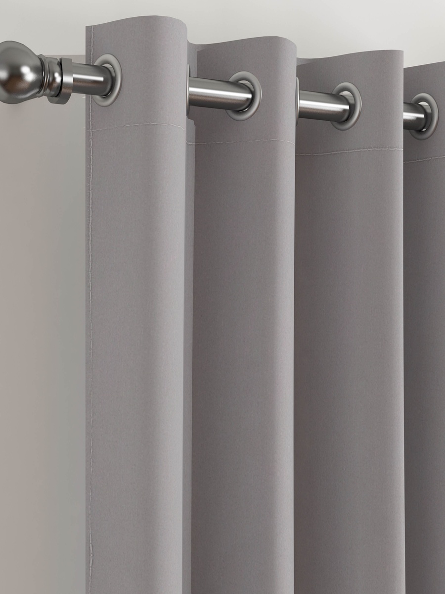 UNI Blackout 4-Piece Curtain Set - 140x240 cm