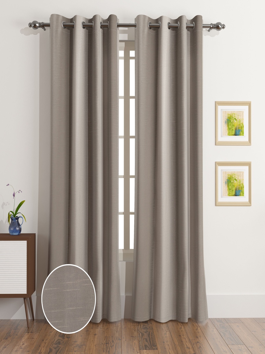 Isla Dupioni Blackout Curtain - 140x240 cm