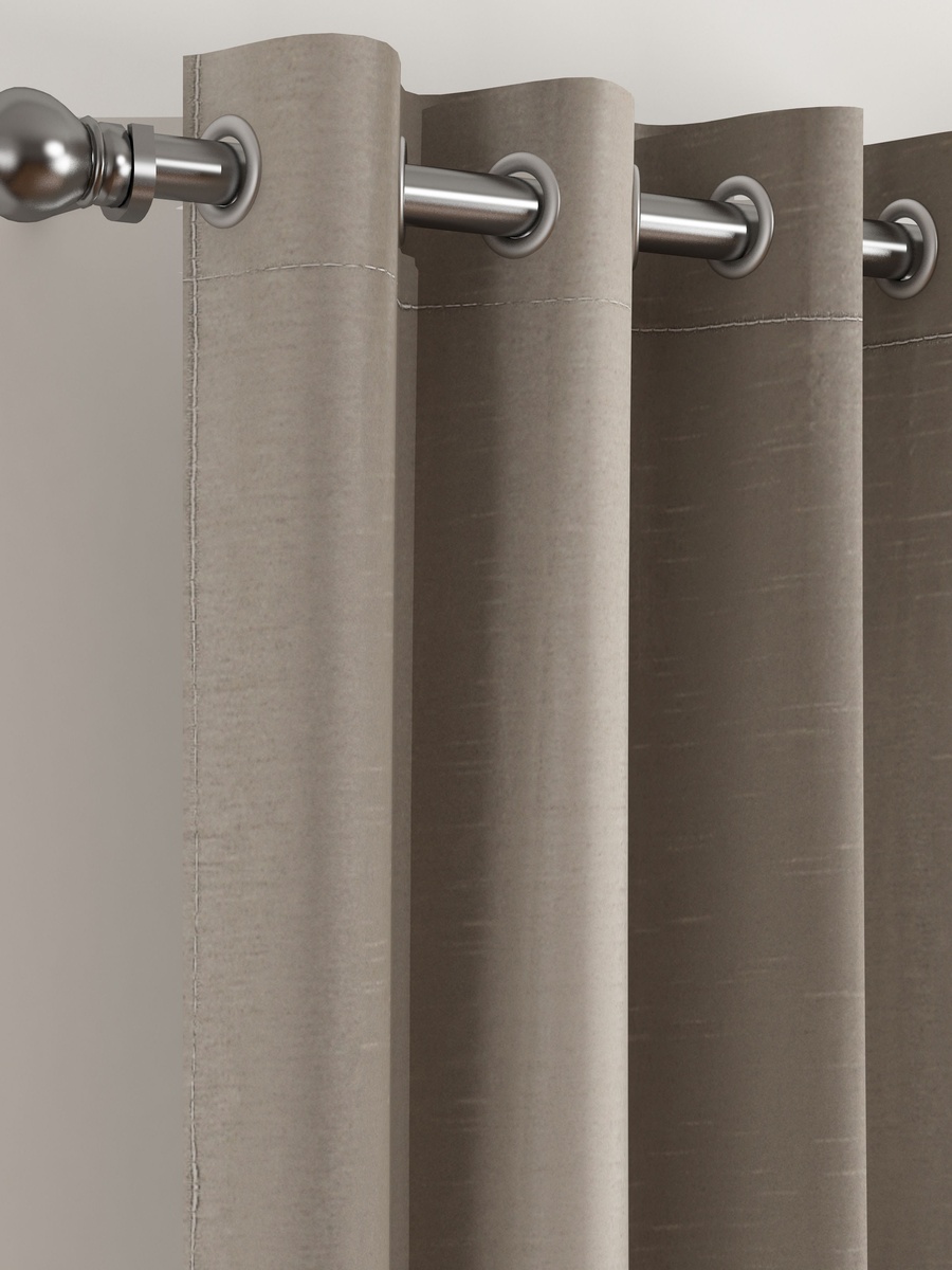 Isla Dupioni Blackout Curtain - 140x240 cm