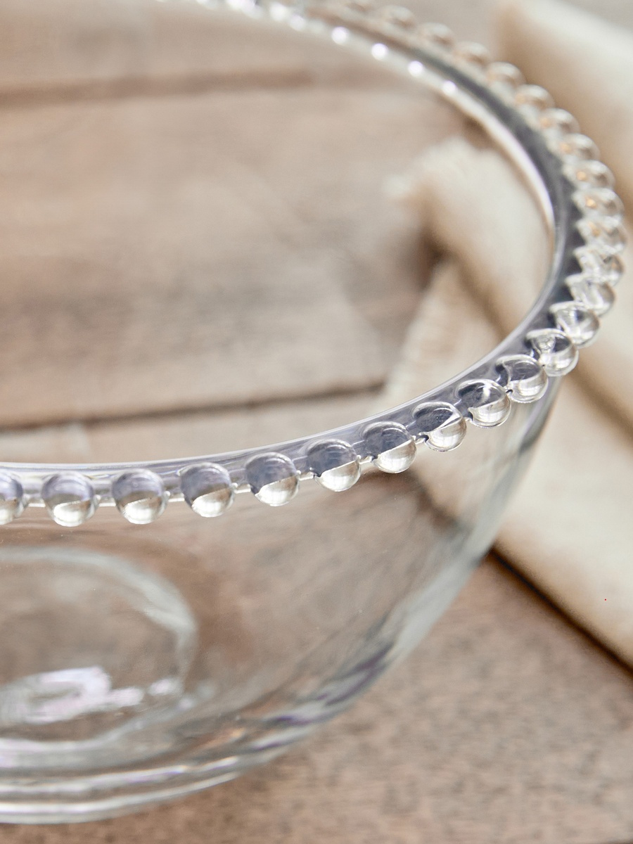 Merriam Beaded Deep Serving Bowl - 22 cm