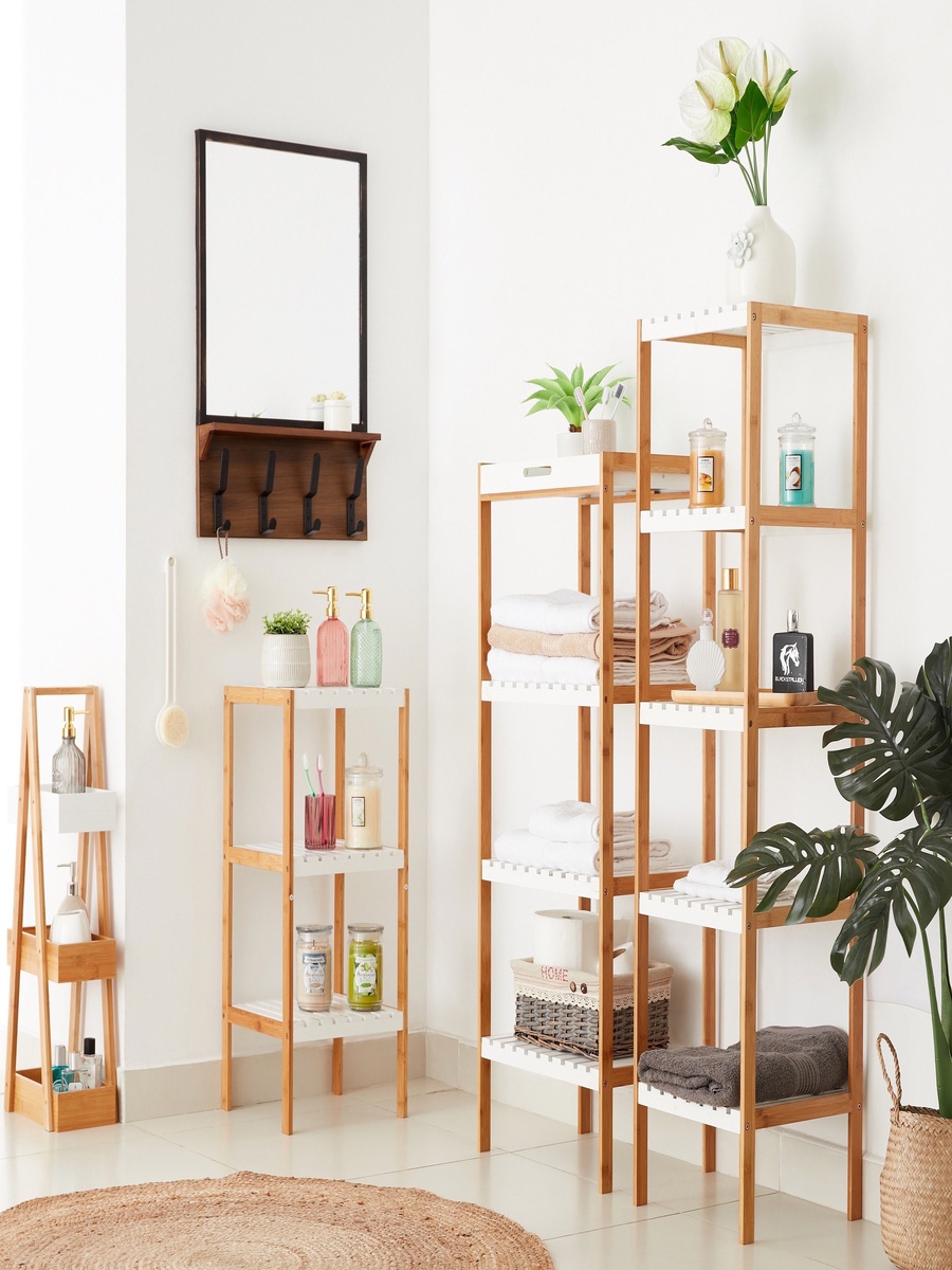 Lexus 3-Tier Bath Rack - 34x33x79 cm