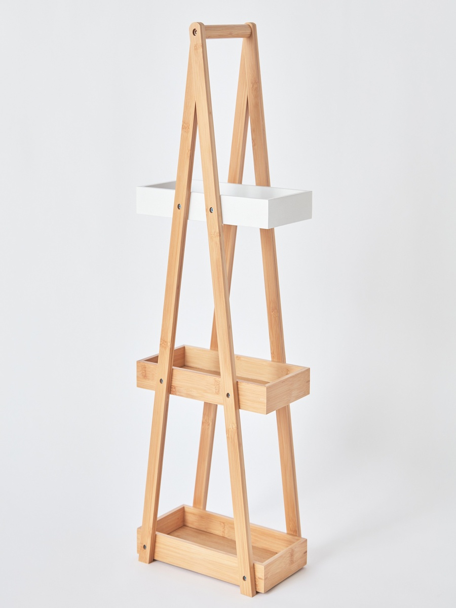 Lexus 3-Tier Triangle Bath Rack - 30x18x80 cm