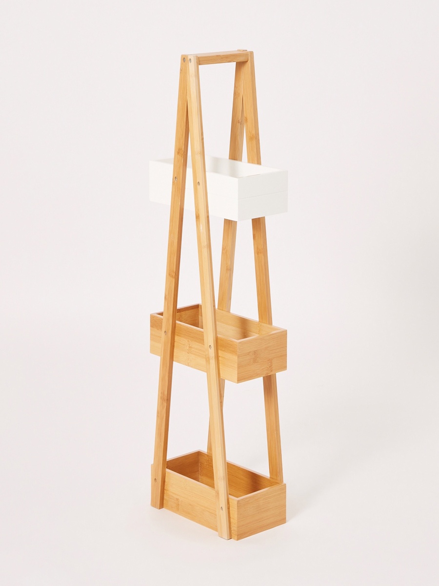 Lexus 3-Tier Triangle Bath Rack - 30x18x80 cm