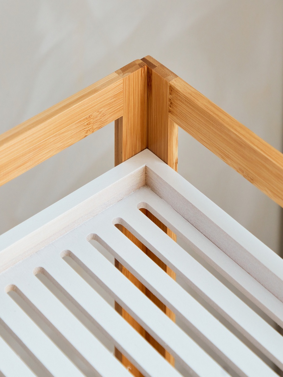 Lexus 3-Tier Triangle Rack - 23x23x77 cm