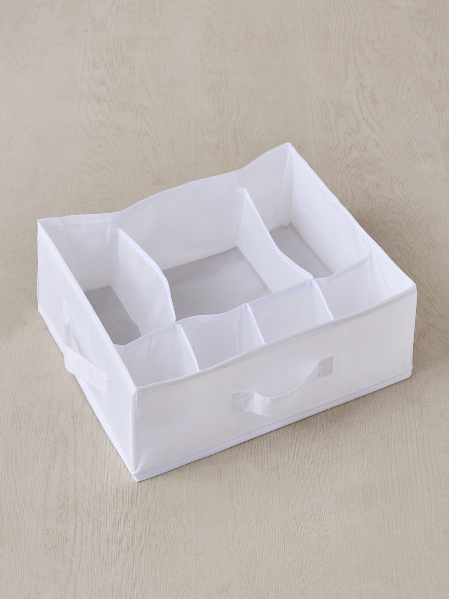 Novel 7-Compartment Storage Box - 44x34x11 cm