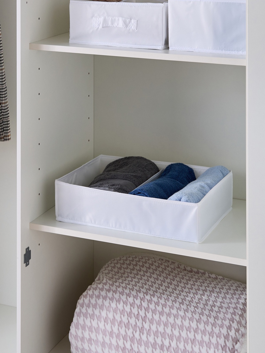 Novel Storage Box with Compartment - 34x51x10 cm