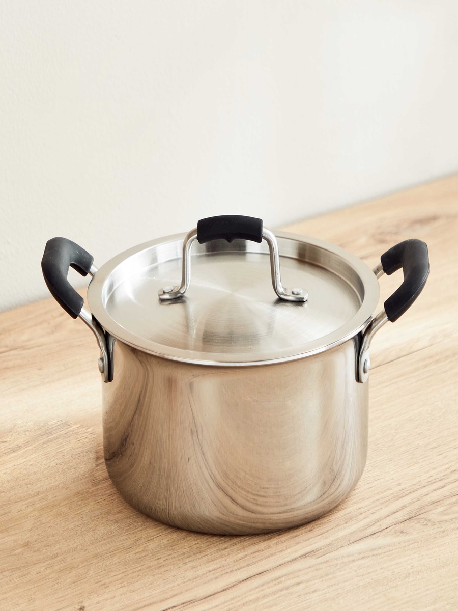 Glisten Triply Casserole with Steel Lid - 20 cm