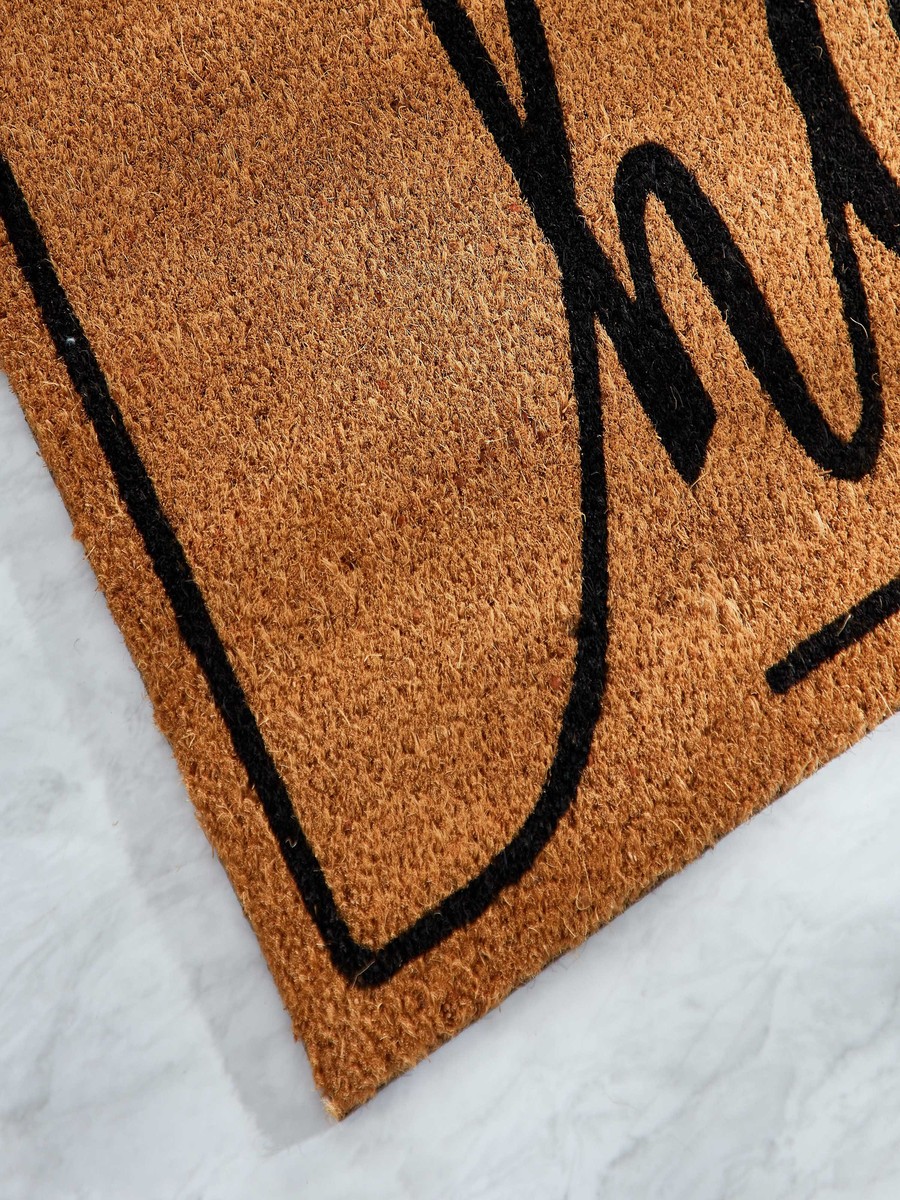 Home Printed Coir Doormat - 60x90 cm