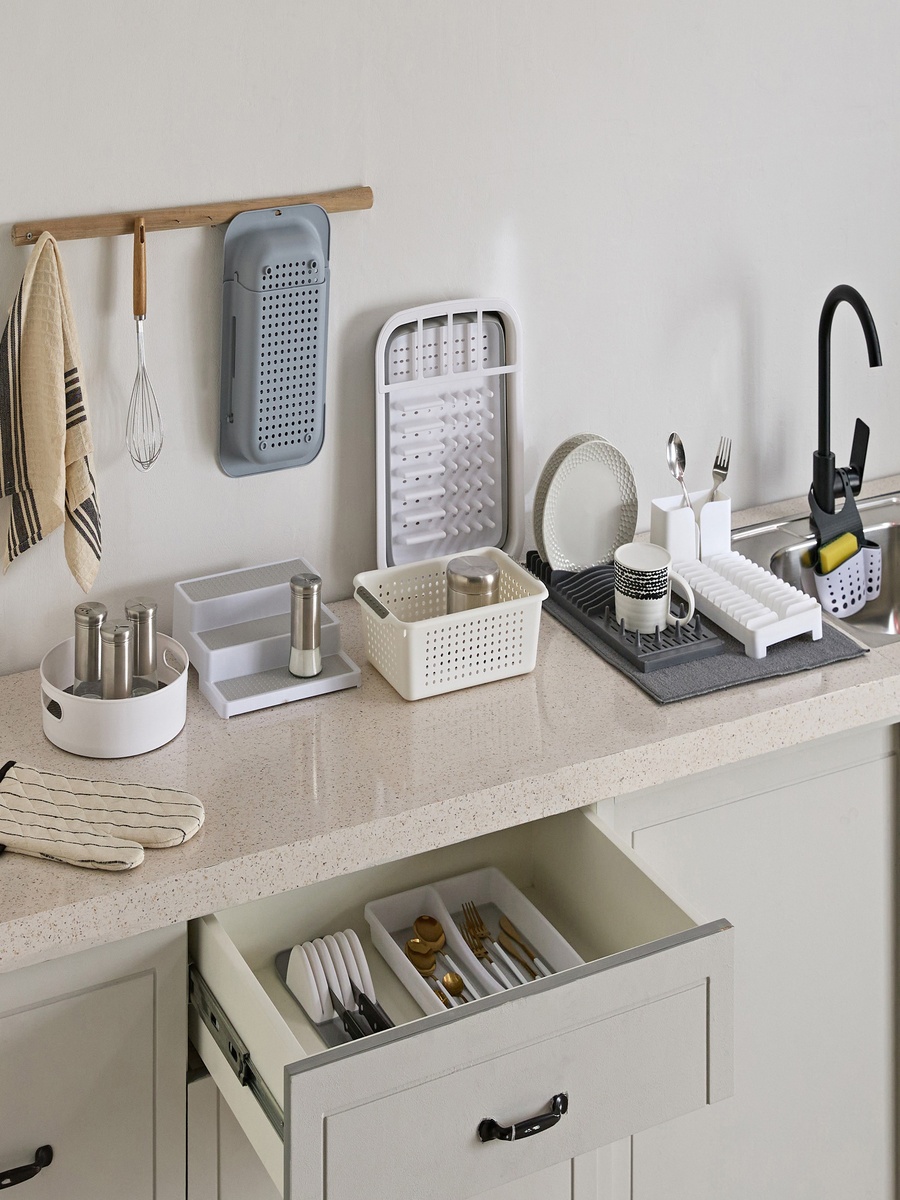 Omega Turntable Bin Organiser