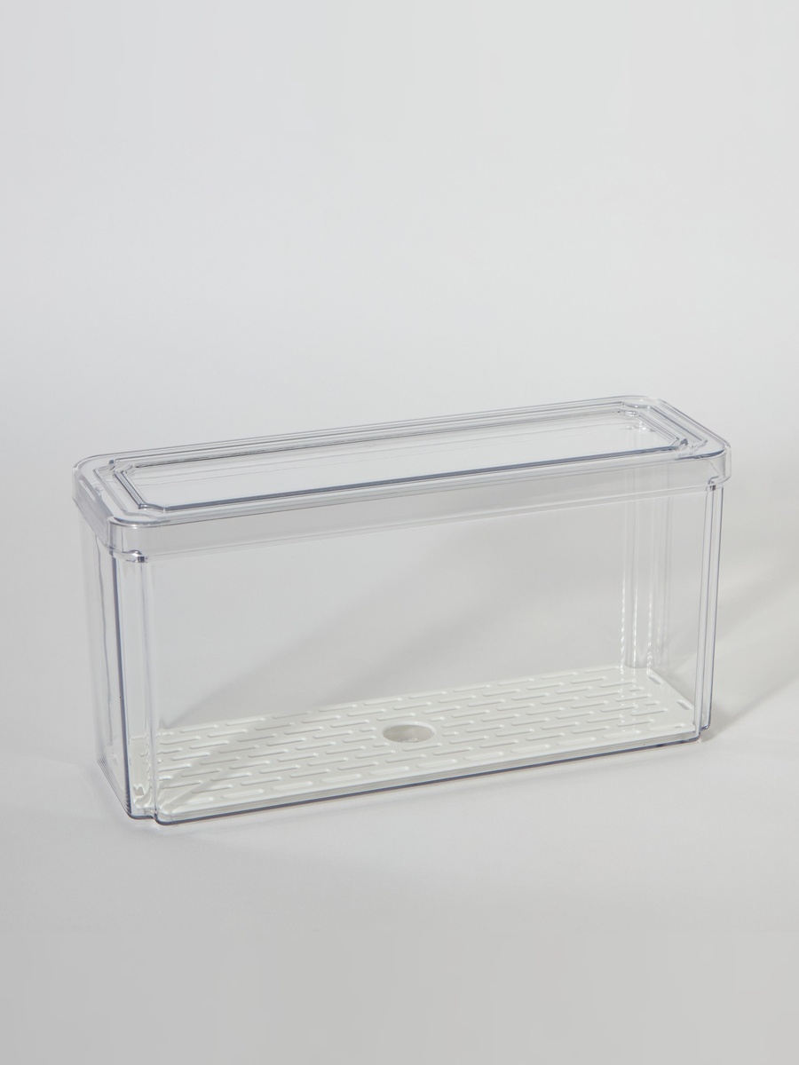Sistematico Stackable Fridge Organizer with Drainage Tray - 2500 ml