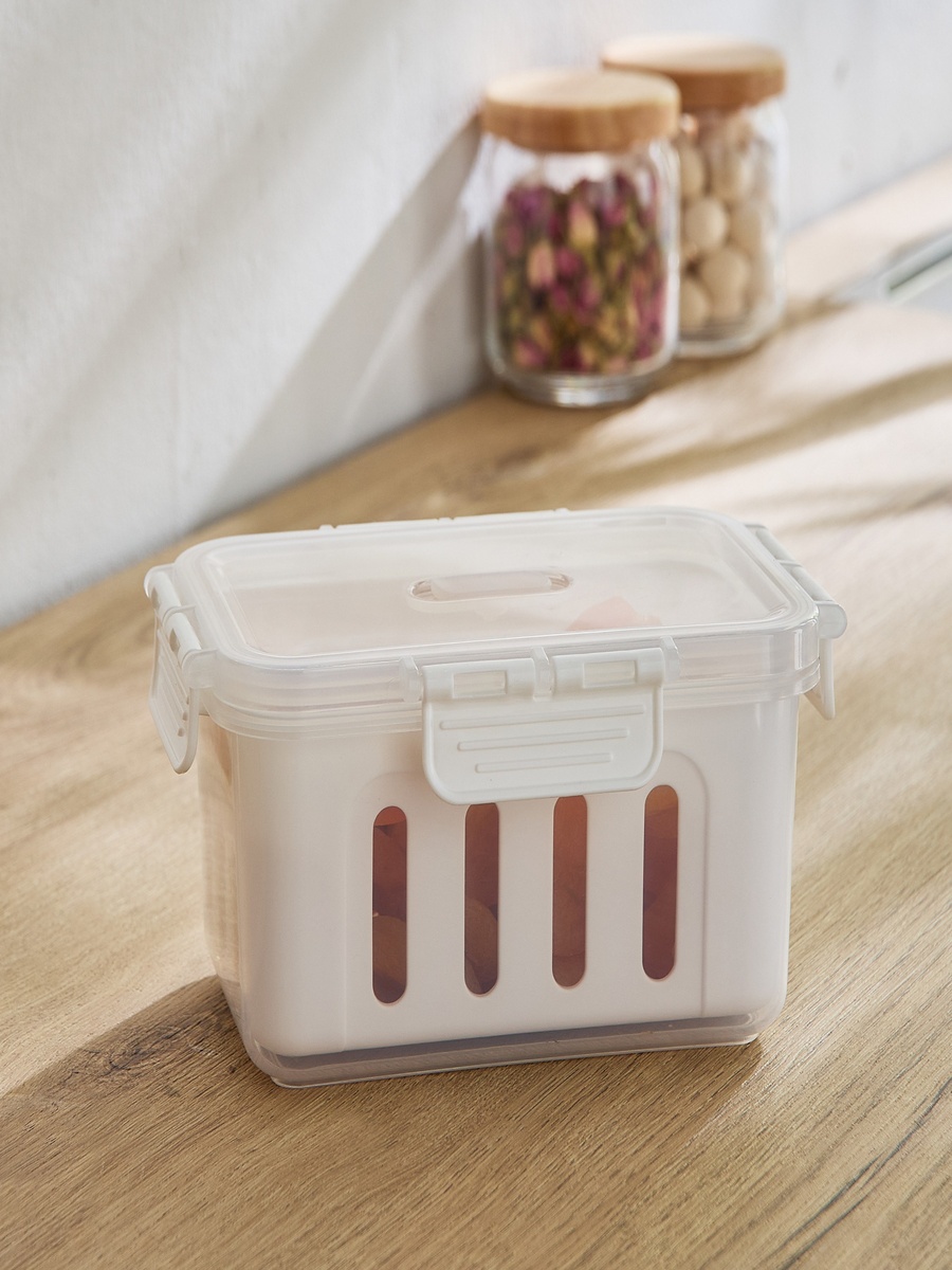 Sistematico Clip Lock Canister with Drainage - 2000 ml